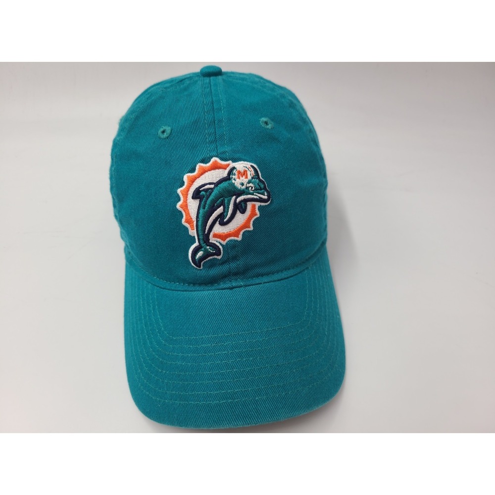 Miami Dolphins Reebok Fitted S Hat Cap Cotton Casual Men Women NFL Football Aqua